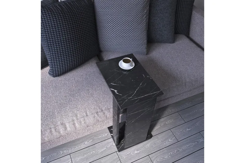 Mellberg Sidobord - Svart - Products - Möbler - Bord & matgrupp - Avlastningsbord & sidobord - Brickbord & småbord