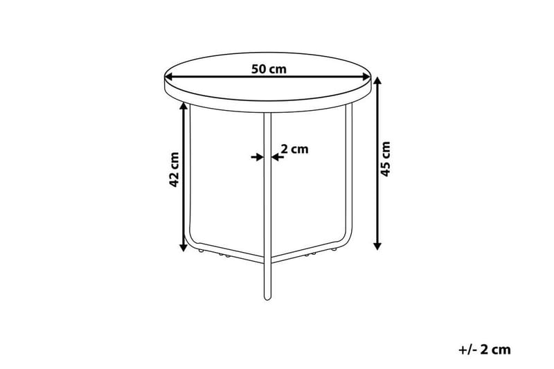 Melody S Sidobord 50 cm - Trä/Natur - Products - Möbler - Bord & matgrupp - Avlastningsbord & sidobord - Brickbord & småbord