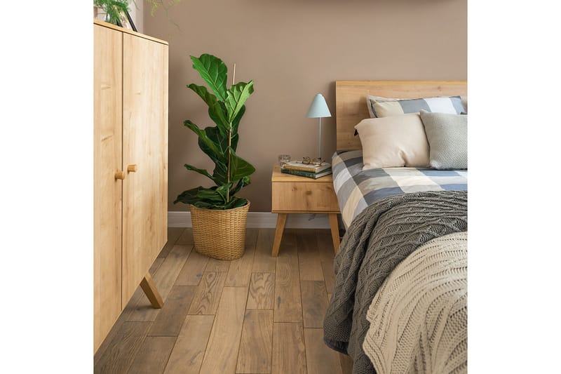 Nature Sängbord 40 cm med Förvaring Ek - Natur - Products - Möbler - Bord & matgrupp - Avlastningsbord & sidobord - Sängbord & nattduksbord