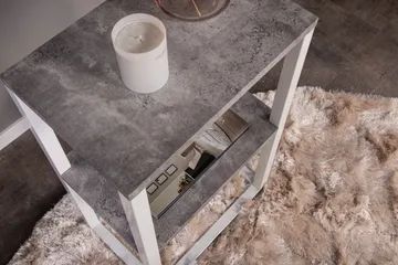 Rise Sängbord 45 cm - Grå - Products - Möbler - Bord & matgrupp - Avlastningsbord & sidobord - Sängbord & nattduksbord