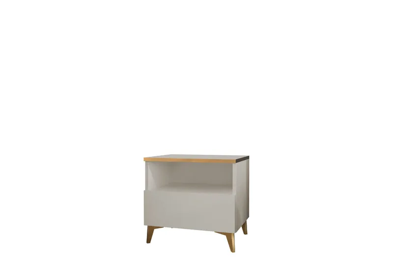 Royston Sängbord 50 cm, Beige