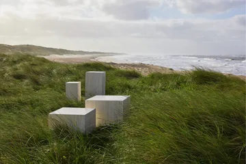 Samon Soffbord 58x58 cm - Beige - Products - Möbler - Bord & matgrupp - Avlastningsbord & sidobord - Satsbord