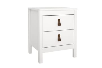 Vallvidera Sängbord 44 cm - Vit - Products - Möbler - Bord & matgrupp - Avlastningsbord & sidobord - Sängbord & nattduksbord