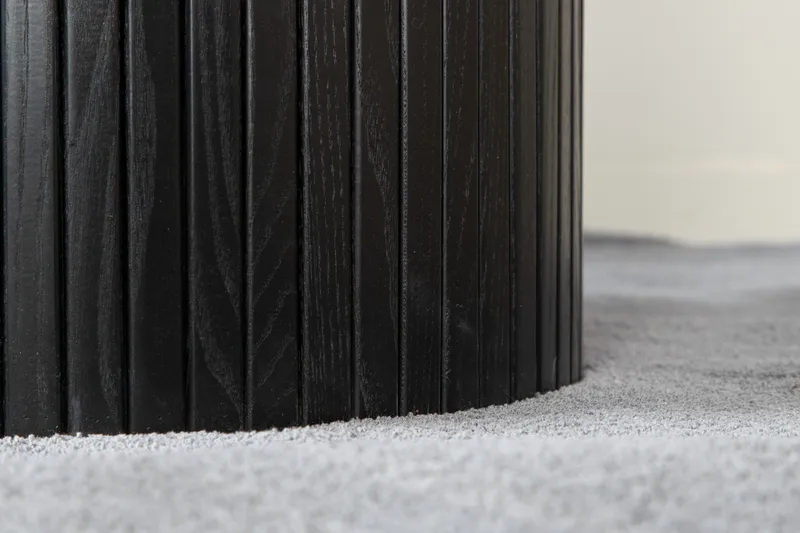 Bianca Matbord 110 cm Runt - Svart - Products - Möbler - Bord & matgrupp - Matbord & köksbord