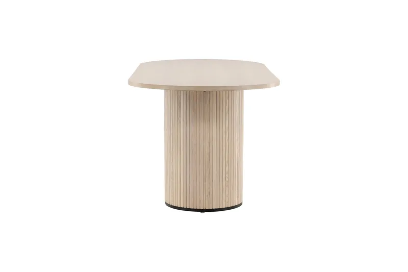 Bianca Matbord 200 cm Ovalt - Beige - Products - Möbler - Bord & matgrupp - Matbord & köksbord
