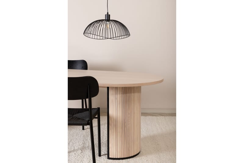 Bianca Matbord 200 cm Ovalt - Beige - Products - Möbler - Bord & matgrupp - Matbord & köksbord