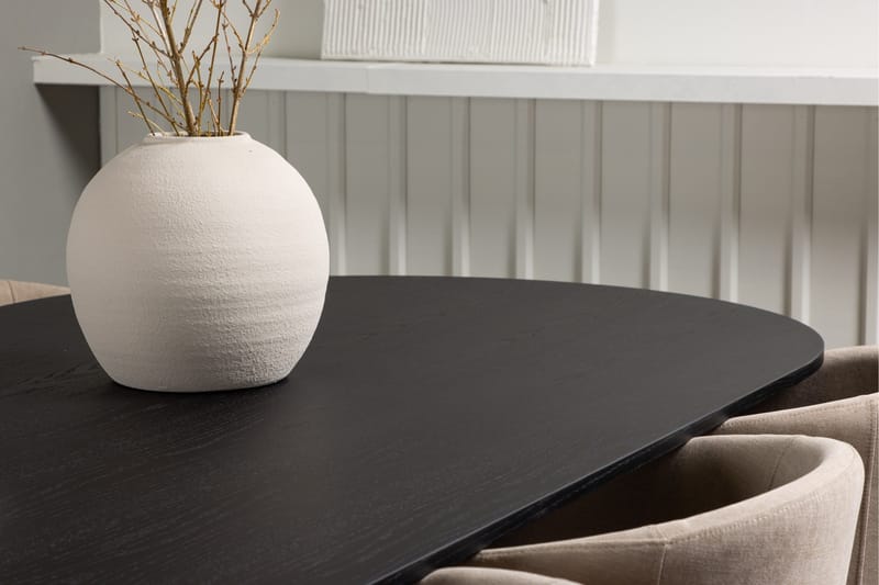 Bootcut Matgrupp 230 cm Rektangulär med 6 Berit stolar - Beige - Products - Möbler - Bord & matgrupp - Matgrupp