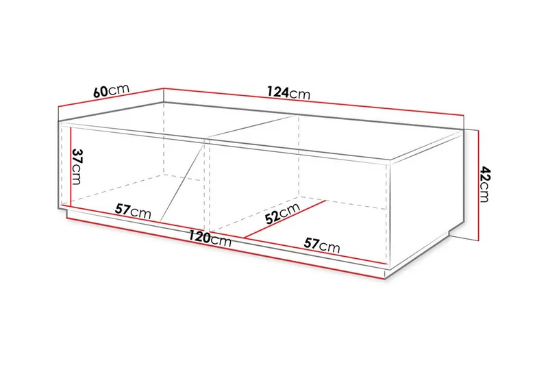 Carbost Soffbord 60 cm White - Products - Möbler - Bord & matgrupp - Soffbord