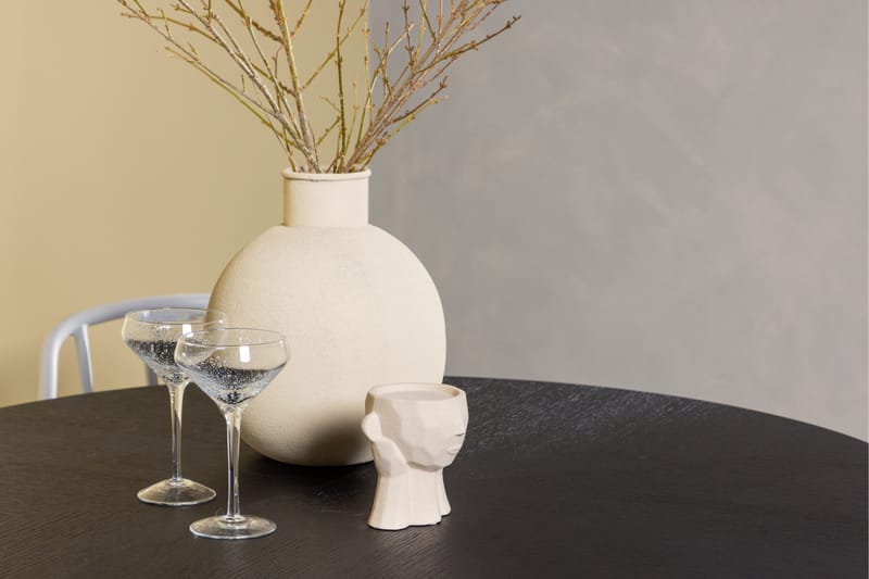 Copenhagen Matgrupp 115 cm Rund med 4 Dyrön stolar - Svart - Products - Möbler - Bord & matgrupp - Matgrupp