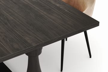 Dijon Matgrupp 200x100cm med 4 Alsarp Matstolar - Brun - Products - Möbler - Bord & matgrupp - Matgrupp