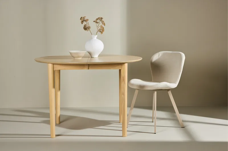 Gilda Matbord 110 cm Rund - Whitewash - Products - Möbler - Bord & matgrupp - Matbord & köksbord