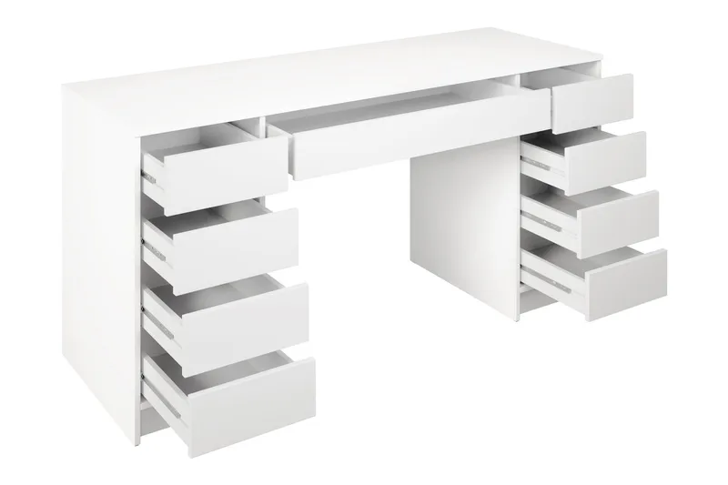 Harland Sminkbord 154 cm - Vit - Products - Möbler - Bord & matgrupp - Sminkbord & toalettbord