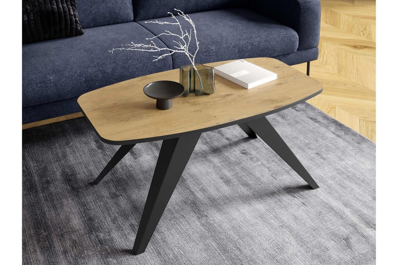 Hilts Soffbord 120 cm - Svart/Beige - Products - Möbler - Bord & matgrupp - Soffbord