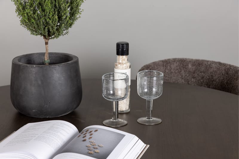 Kaseidon Matgrupp 100 cm Rund med 4 Modesto stolar - Svart - Products - Möbler - Bord & matgrupp - Matgrupp