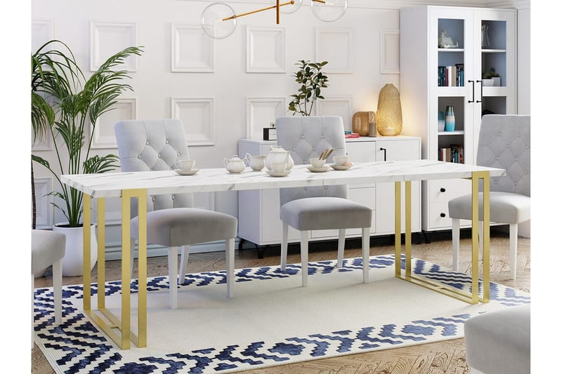 Kintore Matbord 80 cm - Guld - Products - Möbler - Bord & matgrupp - Matbord & köksbord