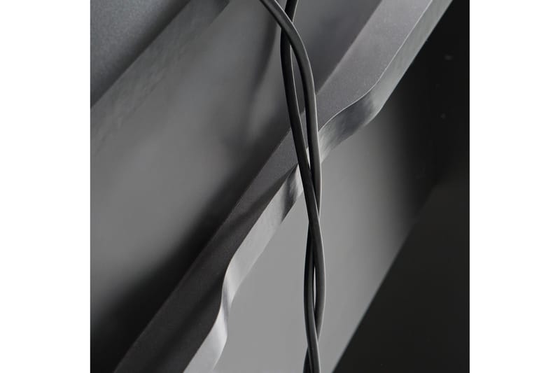 Bays Gaming Skrivbord 160 cm med Förvaring 2 Hyllor - Svart - Products - Möbler - Bord & matgrupp - Kontorsbord - Datorbord