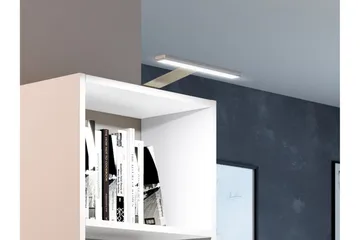 Gdeide Skrivbord 125 cm med Förvaring Hylla - Ekfärg/Beige - Products - Möbler - Bord & matgrupp - Kontorsbord - Datorbord