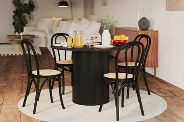 Kopparbo Matbord 106 cm - Svart trä - Products - Möbler - Bord & matgrupp - Matbord & köksbord