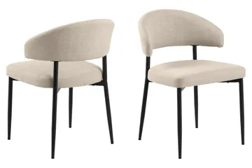 Kopparbo Matbord 180-240 cm Förlängningsbart med 6 Sawako Stolar - Svart - Products - Möbler - Bord & matgrupp - Matgrupp