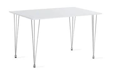 Kronblom Matbord 120 cm +  4 st Nibe stol svart med ek ben - Vit/Svart - Products - Möbler - Bord & matgrupp - Matgrupp