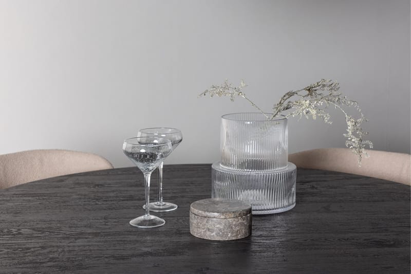 Lanzo Matgrupp 120 cm Rund med 4 Modesto stolar - Beige - Products - Möbler - Bord & matgrupp - Matgrupp