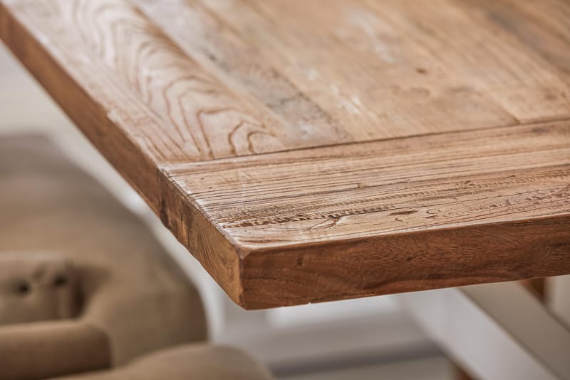 Lyon Förlängningsbar Matgrupp 200 cm med 6 Viktoria Stol - Natur/Vit/Beige - Products - Möbler - Bord & matgrupp - Matgrupp