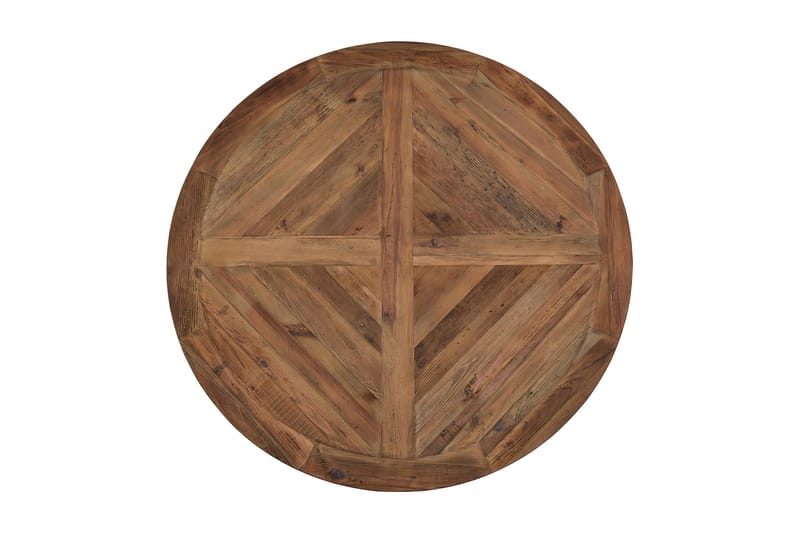 Lyon Matgrupp Ø150 cm Rund med 4 st Viktoria Stolar - Vintage Natur/Vit/Beige - Products - Möbler - Bord & matgrupp - Matgrupp