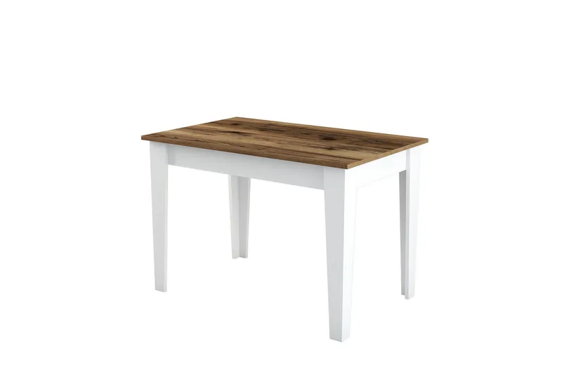 Levents Matbord 110x72 cm Brun/Vit, Hanah Home