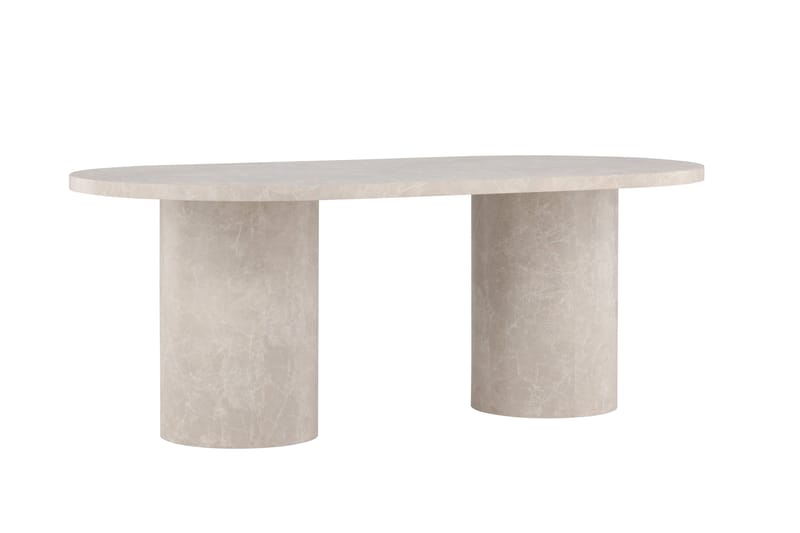 Matbord Peach Narvik Dining Table 100x200 cm - Beige Marblelook / Beige - Products - Möbler - Bord & matgrupp - Matbord & köksbord