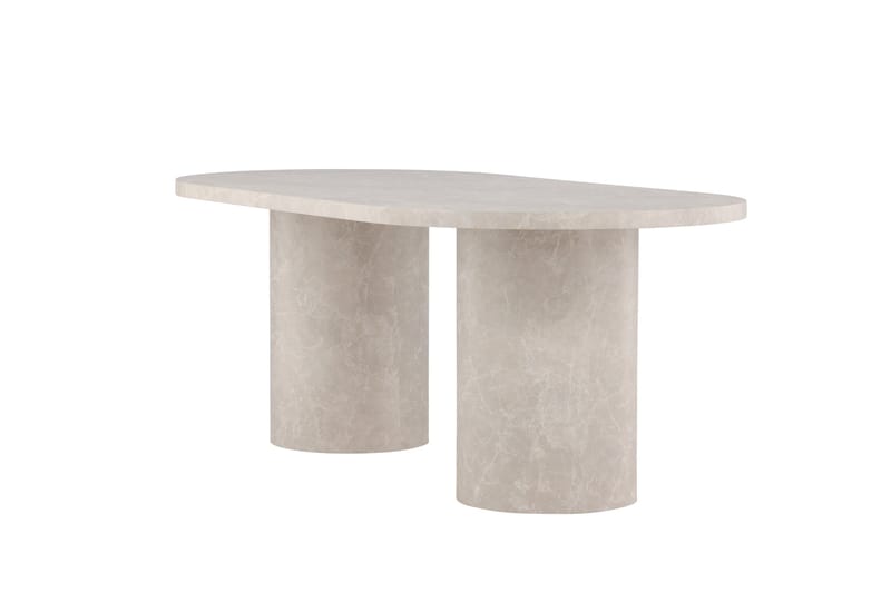 Matbord Peach Narvik Dining Table 100x200 cm - Beige Marblelook / Beige - Products - Möbler - Bord & matgrupp - Matbord & köksbord