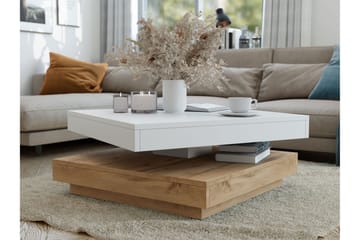 Nenani Soffbord 70 cm - Vit/Beige - Products - Möbler - Bord & matgrupp - Soffbord