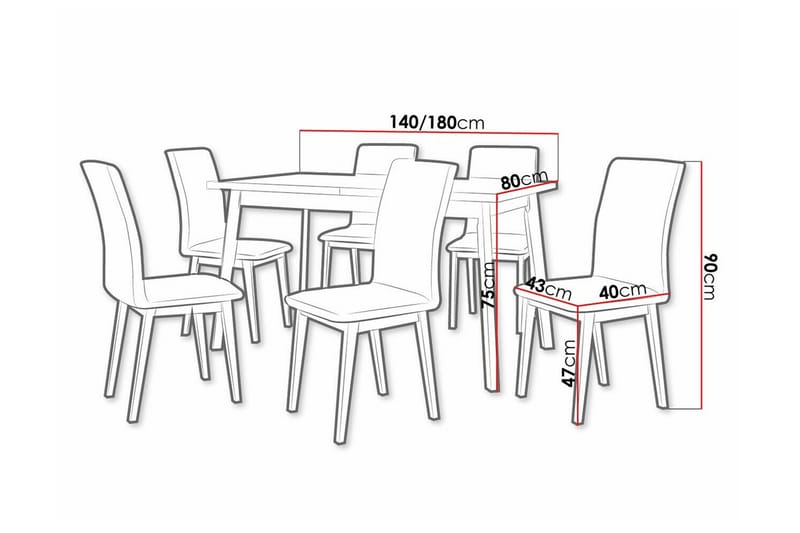 Patrickswell Matgrupp - Products - Möbler - Bord & matgrupp - Matgrupp