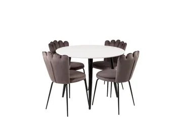 Plaza Matbord - Vit - Products - Möbler - Bord & matgrupp - Matbord & köksbord