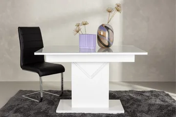 Pluto Matbord 120x90 cm - Vit - Products - Möbler - Bord & matgrupp - Matbord & köksbord