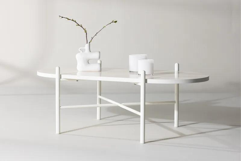 Pueblo Soffbord 65,5 cm - Beige - Products - Möbler - Bord & matgrupp - Soffbord