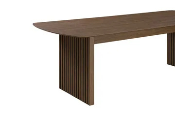 Richeto Matbord Rökt Ek 180 cm - Brun / Ribbad - Products - Möbler - Bord & matgrupp - Matbord & köksbord