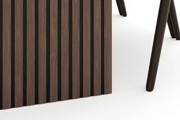 Richeto Matgrupp Rökt Ek 240 cm med 6 Cytie Karmstolar - Rökt ek - Products - Möbler - Bord & matgrupp - Matgrupp