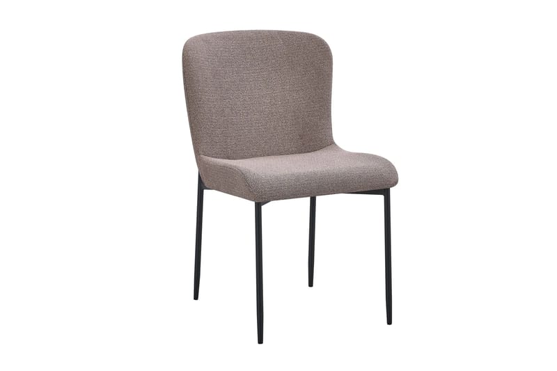 Siena Matgrupp runt 130 cm Valnöt med 6 Elsie Matstolar - Valnöt/Grå - Products - Möbler - Bord & matgrupp - Matgrupp