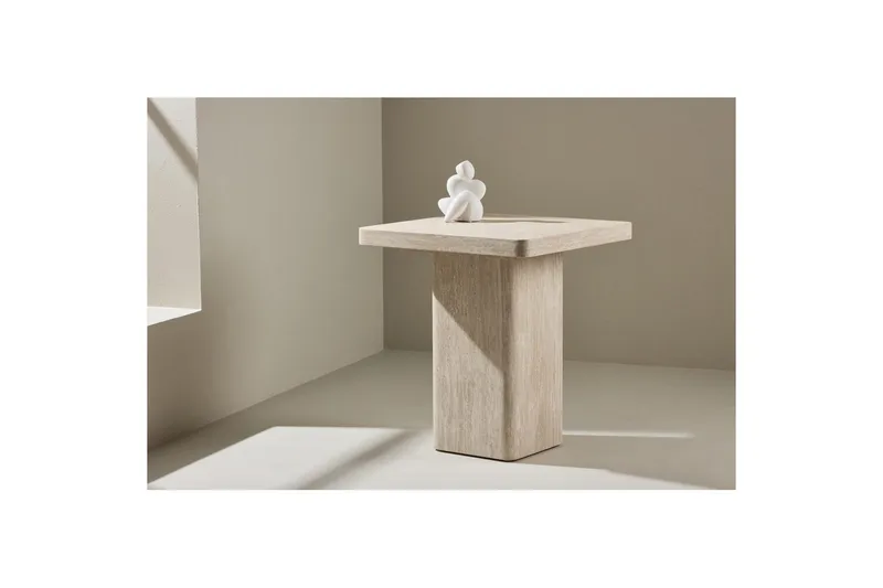 Soffbord Qvart - Beige, 50x50x56 - Products - Möbler - Bord & matgrupp - Soffbord