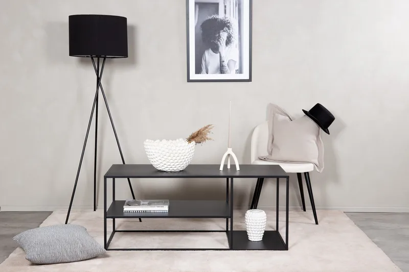 Staal Soffbord 50 cm - Svart - Products - Möbler - Bord & matgrupp - Soffbord