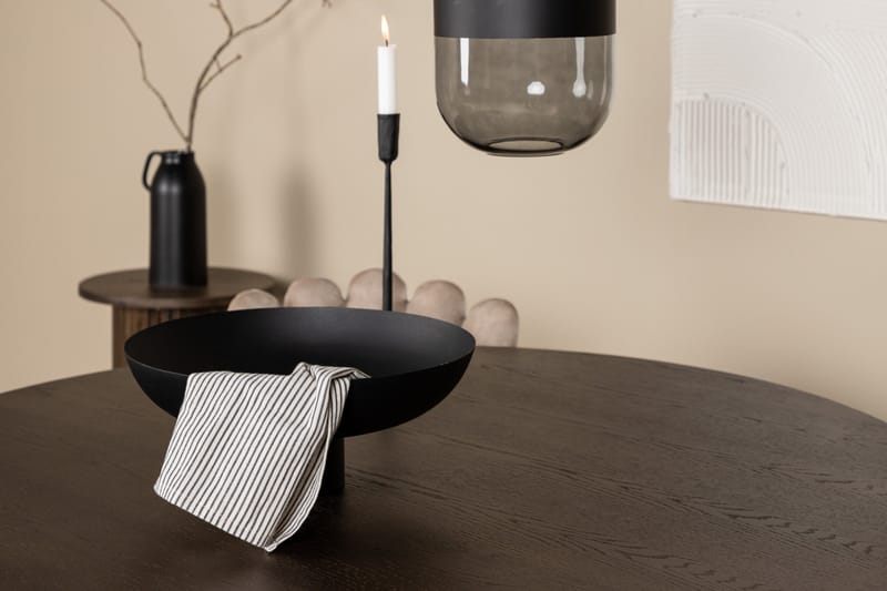 Stone Matgrupp 120 cm Rund med 4 Limhamn stolar - Beige - Products - Möbler - Bord & matgrupp - Matgrupp