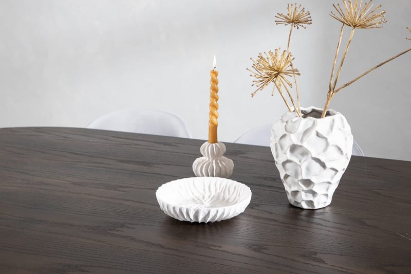 Stone Matgrupp 220 cm Rektangulär med 6 Velvet stolar - Grå - Products - Möbler - Bord & matgrupp - Matgrupp