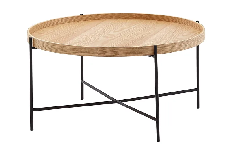 Wilhem Soffbord 78 cm Rund, Natur