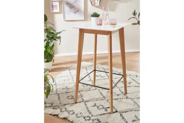 Willowdale Barbord 60 cm - Vit/Natur - Products - Möbler - Bord & matgrupp - Barbord & ståbord