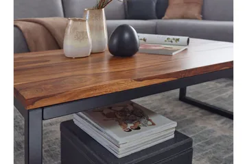 Willowdale Soffbord 110 cm - Teak/Svart - Products - Möbler - Bord & matgrupp - Soffbord