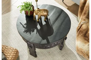 Willowdale Soffbord 60 cm Runt - Svart - Products - Möbler - Bord & matgrupp - Soffbord