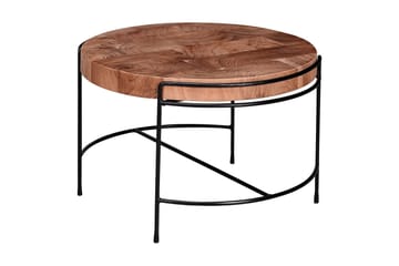 Willowdale Soffbord 62x40 cm Runt - Brun/Svart - Products - Möbler - Bord & matgrupp - Soffbord