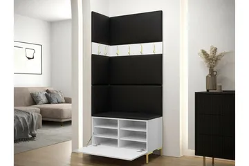 Dunvegan Hallmöbelset 84x46 cm Black - Products - Möbler - Hallmöbler - Möbelset för hall & entre