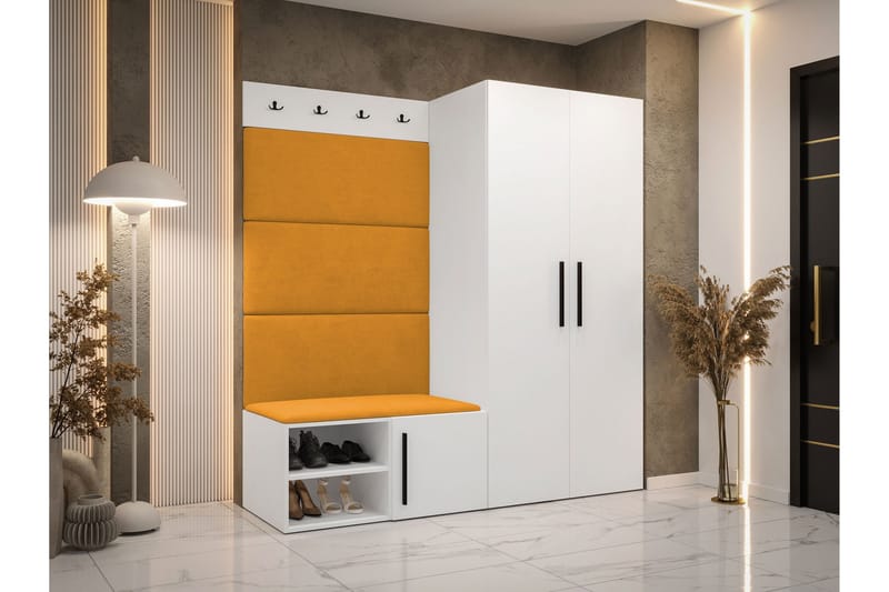 Farosa Hallmöbelset - Vit - Products - Möbler - Hallmöbler - Möbelset för hall & entre
