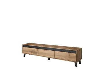 Amshyttan Tv-bänk 185 cm - Brun - Products - Möbler - TV- & Mediamöbler - TV bänk & mediabänk
